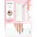 Ebanku 20 PCS Semi Cured Gel Nail Strips Full Wraps + Nail File & Stick - #8 - Buy Online on GoSupps.com