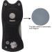 Golf Divot Repair Tool with Magnetic Ball Marker - Metal & Foldable Design in Black - Buy Online on GoSupps.com