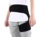 ANGGREK Hip Brace - Adjustable Hip Stabilizer for Sciatica Pain Relief & Groin Compression Wrap (Black M) | International Shipping Available - Buy Online on GoSupps.com