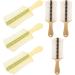 Toyvian Peignes Poux Grand Format 6 Pcs Double Face Dents Fines Plastique pais Manche Ergonomique limination Pellicules Cuir Chevelu Sain Soins Capillaires Famille Gar on et Filles