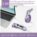 Women's Electric Shaver - Rechargeable Trimmer for Bikini, Legs, Underarms - Cordless Wet/Dry Use - Purple - Buy Online on GoSupps.com