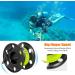 Pluzluce 5FT/6FT Diving Surface Marker Buoy (SMB) with Aluminum Big Finger Spool Reel - Yellow SMB for Scuba Diving & Snorkeling - Buy Online on GoSupps.com