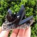 Natural Crystal Rough 200-300g Rare Natural Beautiful Black Quartz Crystal Cluster Tibetan Specimen Decoration Gift - Buy Online on GoSupps.com