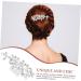 Housoutil Crystal Hair Accessories Hair Clip Hair Barrettes Wedding Decor Tiara Wedding Hair Accessories Hair Pin Rhinestone Bobby Pins Rhinestone Hair Comb Headgear Zinc Alloy Gem Bride - Buy Online on GoSupps.com