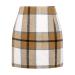 Women's knee-length winter skirt a line casual rock knee-length airy mini skirt just elastic waist wrap rocker dress winter midi winter skirt fold skirt kh1 xxl