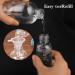 COMNICO 2PCS Small Spray Bottles 3.5oz/100ml Clear Plastic Hair Spray Bottle Reusable Fine Mist Travel Empty Bottle with Funnels Labels Refillable Liquid Container for Essential Oils Water Squirt - Buy Online on GoSupps.com