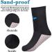 Yonsub 5mm Neoprene Diving Socks for Men and Women - Anti-Slip Wetsuit Boots - Black, XX-Large - Buy Online on GoSupps.com