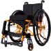 XIAOYUE 5 Inch Wheelchair Front Wheels Replacement for Sports Wheelchair Wheelchair Caster Assembly PU Solid Wheels Orange Aluminum Alloy Hub 5/16"" (8 mm) Bearing Set of 2 - Buy Online on GoSupps.com