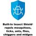 Insect Shield Permethrin Repellent Mosquito Head Net by Atwater Carey | Green Visibility Mesh | Multicoloured | One Size - Buy Online on GoSupps.com