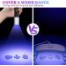 LET'S RESIN UV Light for Resin Curing Portable Mini 365nm UV Flashlight Black Light Faster Cure LED Waterproof UV Lamp Rechargeable for Resin Molds Pet Urine Dry Stains Bed Bug - Buy Online on GoSupps.com