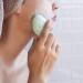 Foamy Solid Facial Cleanser for Dry Skin - Aloe Vera & Almond Milk 100% Vegan Plastic-Free 60g - Buy Online on GoSupps.com