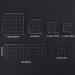 Whaline 6-Piece Acrylic Stamp Block Set for Scrapbooking and Card Making - Clear with Grid Lines - Assorted Sizes - Buy Online on GoSupps.com