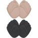 Haofy High Heel Forefoot Insoles - 2 Pairs Gel Cushions for Pain Relief | Anti-Slip Metatarsal Pads for Women - Buy Online on GoSupps.com