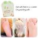 Buy Foot Peeling Mask - Gentle Exfoliating Foot Care for Deep Penetration | Ideal for Women | International Shipping - Buy Online on GoSupps.com