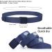 Nylon Military Tactical Web Belt with Plastic Buckle - 8 Pack, Outdoor Belt for All Sizes - Buy Online on GoSupps.com