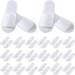 Coume 48 Pairs Spa Slippers Disposable Slippers for Women Men White Non-Slip Guests Slippers for Spa Hotel Travel Home Party Wedding Supplies Open Toe