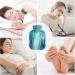 Abstract Ocean Blue Marble Heat Bottle | 1L Pain Relief Water Heating Pillow & Hot Water Bed Warmer for Menstrual Cramps - Buy Online on GoSupps.com