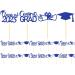 Vigcebit Graduation Cupcake Toppers 2023 | Graduation Cupcake Toppers | Class of 2023 Graduation Cupcake Toppers Diploma Grad Caps Cake Toppers Picks for Graduation Blue - Buy Online on GoSupps.com