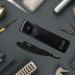 Tecto Premium Quality Matte Black Straight Cut Throat Razor for Moustache & Beard Shaving - Single Blade Professional Barber Razor with Travel Pouch - Buy Online on GoSupps.com