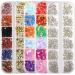 Obahdirry Nail Tools Set Manicure Varnish Starry Foil Sticker Glitter Flake Drill Nail Art Pen - Buy Online on GoSupps.com