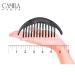 Camila Paris CP2872/2 French Hair Side Combs - Black Interlocking Combs for Women - Strong Hold Hair Clips for Bun Chignon Up-Do - Made in France - Buy Online on GoSupps.com