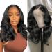ALTERYOU Body Wave Lace Front Wigs Human Hair Pre Plucked 180% Density Wigs for Black Women Human Hair 13x4 HD Lace Front Glueless Wigs Brazilian Virgin Human Hair with Baby Hair Natural Color 16Inch 16 Inch Natural Colo...