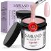 Saviland 100g Light Pink Builder Nail Gel 3.53oz Hard Gel for Nails Large Capacity Nail Strengthen Gel for Nail Extension Nail Art Manicure Starter U V Nail Gel for Professional Nail Salon Home DIY