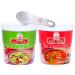 Mae Ploy Thai Green & Red Curry Paste 400g Each + World Food Shop 20ml Measuring Scoop | Authentic Thai Curry Paste Hot And Mild Chilli Asian Food