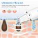 Skin Scrubber Face Spatula Pore Cleaner Blackhead Remover Tool with 3 Modes for Cleansing|Moisturizing|Lifting (White) - Buy Online on GoSupps.com