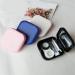 Lentil & Contact Lens Storage Container | Mini Box for Travel - Pink & White | Eye-Trip Kit Holder - Buy Online on GoSupps.com