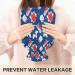 Shop 2L Hot Water Bottle with Poinsettia & Birds | Soft Fleece Cover | Ideal for Heating & Cooling Compresses - Buy Online on GoSupps.com