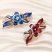 Jovono Red Wedding Hair Clip | Bridal Hairpins & Flower Headpiece for Women & Girls - Perfect Hair Accessories - Buy Online on GoSupps.com