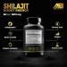 Natural Shilajit Extract with Fulvic Acid | 100% Pure Energy & Immune Support | Gluten Free Non-GMO | 60 Caps Maximum Strength for Men & Women - Buy Online on GoSupps.com