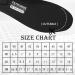 Buy Work Comfort All-Day Insoles for Men | Non-Slip Shock Absorbing Shoe Inserts for Foot Pain Relief - US-11 Black - Buy Online on GoSupps.com