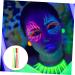 HAPINARY 5pcs Halloween Paint Pen Glow Eyeliner Pencil Eyeliner Fluorescence Make up Highlighter Plastic - Buy Online on GoSupps.com