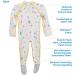 Eczema Baby Pajamas Sleeper Suit - Itch Relief for Moderate to Severe Atopic Dermatitis for Soothing Wet Wrapping Treatments White - Buy Online on GoSupps.com