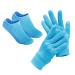 Pinkiou Moisturising Socks and Gloves Gel Inner Use for Cracked Foot Hands Whitening Softening (Blue) Socks+Gloves Blue