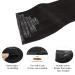Doores Clip-In Extensions - Real Human Hair Natural Black 50cm (20 Inch) 7 Pieces 110g Remy Seamless Hair Extensions - Buy Online on GoSupps.com