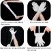 Moisturizing Silicone Spa Gel Gloves for Hand Care | Reusable Sleeping Gloves for Dry Cracked Hands | 2 Pairs - Pink & White - Buy Online on GoSupps.com