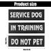 Reflective Service Dog Patches Detachable Dog Patches for Harness Removable Dog Tags for Service Dog Vest In Training Dog Patch Do Not Pet Patch Tactical Dog Vest Patch(6pcs) Dogpatches-6pcs - Buy Online on GoSupps.com