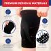 Doctor Developed Knee Brace Compression Sleeve + Handbook - Joint Disease Relief for Running & Weightlifting (Black XL) - Buy Online on GoSupps.com