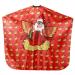 Housoutil Barber Cloth Hair Cutting Wai Cloth Beauty Makeup Cape Salon Haircut Apron Decorative Haircut Cape Hair Styling Cape Shampoo Cape Hair Coloring Cape Red Cloak Smock Fabric Modeling