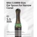 Ear Wax Removal Tool Camera - Safe Non-Detachable Ear Cleaner Kit with 1080P HD Camera and LED Lights in Black - Buy Online on GoSupps.com