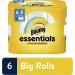 Bounty Essentials 2-Ply Paper Towels  Select-A-Size  11" x 5 7/8"  White  83 Sheets Per Roll  Carton Of 6 Rolls - Buy Online on GoSupps.com