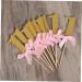 Gadpiparty 30 Pcs birthday cake wedding cakes number 1 One Cupcake Topper With Bowknot one year old 1st birthday first birthday 1 year Glitter Cupcake Picks fondant topper Insert card bow tie - Buy Online on GoSupps.com