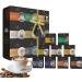Christmas Coffee Gift Set - 9 Instant Coffee Selections | Hazelnut, Caramel, French Vanilla, Irish Latte | Perfect Coffee Gifts for Women & Men - Buy Online on GoSupps.com