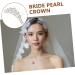 Ipetboom Pearl Hair Bands for Womens Hair Bridesmaid Hair Tie Crystal Hair Accessories Hair Combs for Women Rhinestone Jewelry Wedding Hair Clip Kids Tiara Headband Crown Women's - Buy Online on GoSupps.com