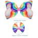 Midodo 10-Piece Girls Hair Clip Set Large 6 Inch Loop Hair Accessories for Children Perfect for All Hairstyles - Buy Online on GoSupps.com