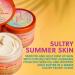 TreeHut Tropic Glow Firming Whipped Body Butter 8.4 oz - Nourishing Shea Butter with Exfoliating Sponge | Best Body Care for Glowing Skin - Buy Online on GoSupps.com