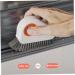 2Pcs Grout Cleaning Brush Grout Brush 2 in 1 Hard-Bristled Crevice Cleaning Brush with Scraper Portable Small Cleaning Brush with Hanging Hole for Sliding Door Rails (4.9x2.4x1 in) - Buy Online on GoSupps.com